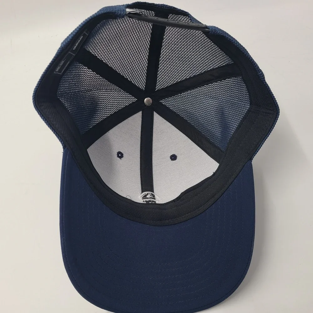 Barton Creek Country Club Hat Snapback Trucker Mesh‎ Adidas Blue Golf Course Men